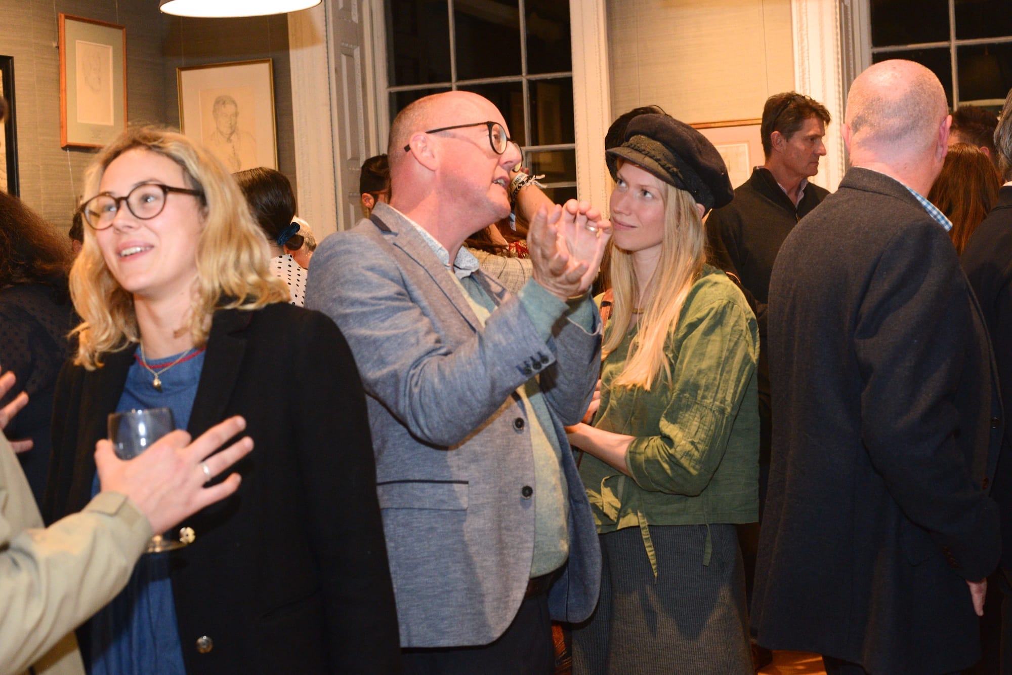 Blue Patch sustainability awards party guests
