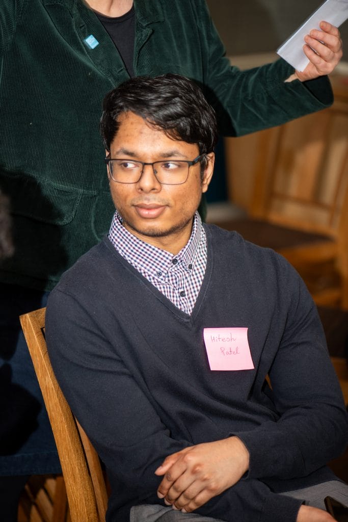 Hitesh in the carbon saving breakout group