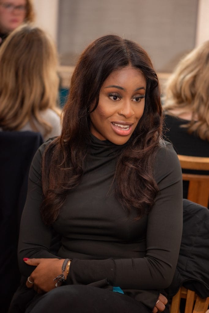 Kemi from Grow Local London attending our first carbon saving workshop, London