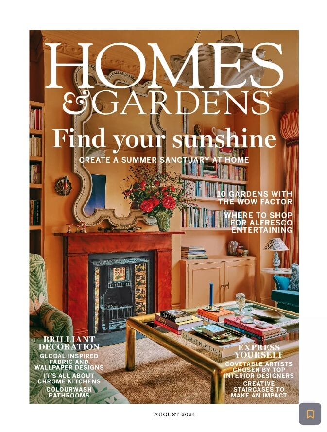 Homes & garden front cover Aug 2024