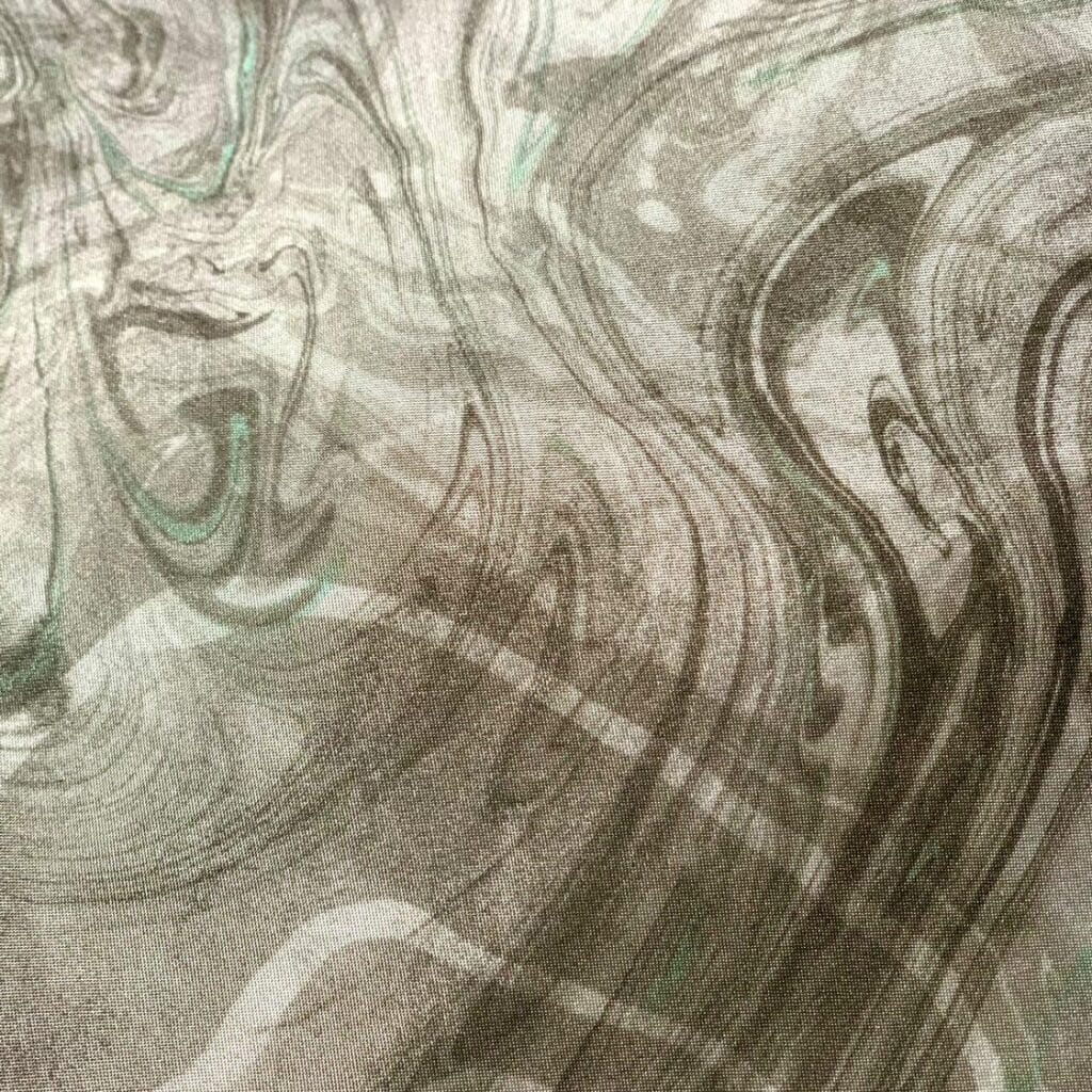 marbled silk